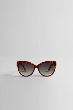 Elie Tahari Fragrance|Gloves-Cat Eye Acetate Sunglasses TORTOISE