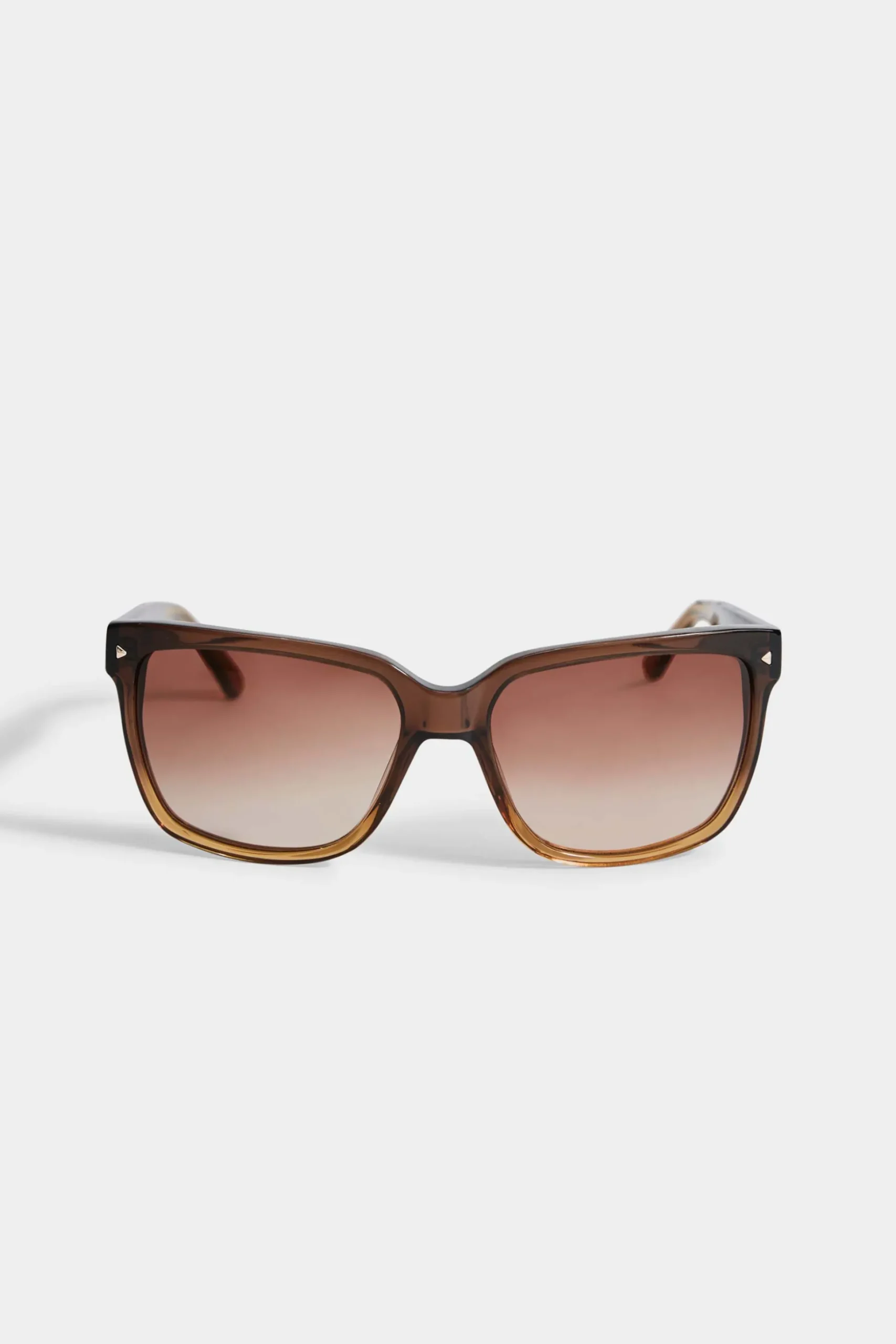 Elie Tahari Fragrance|Gloves-Classic Rectangle Sunglasses BROWN