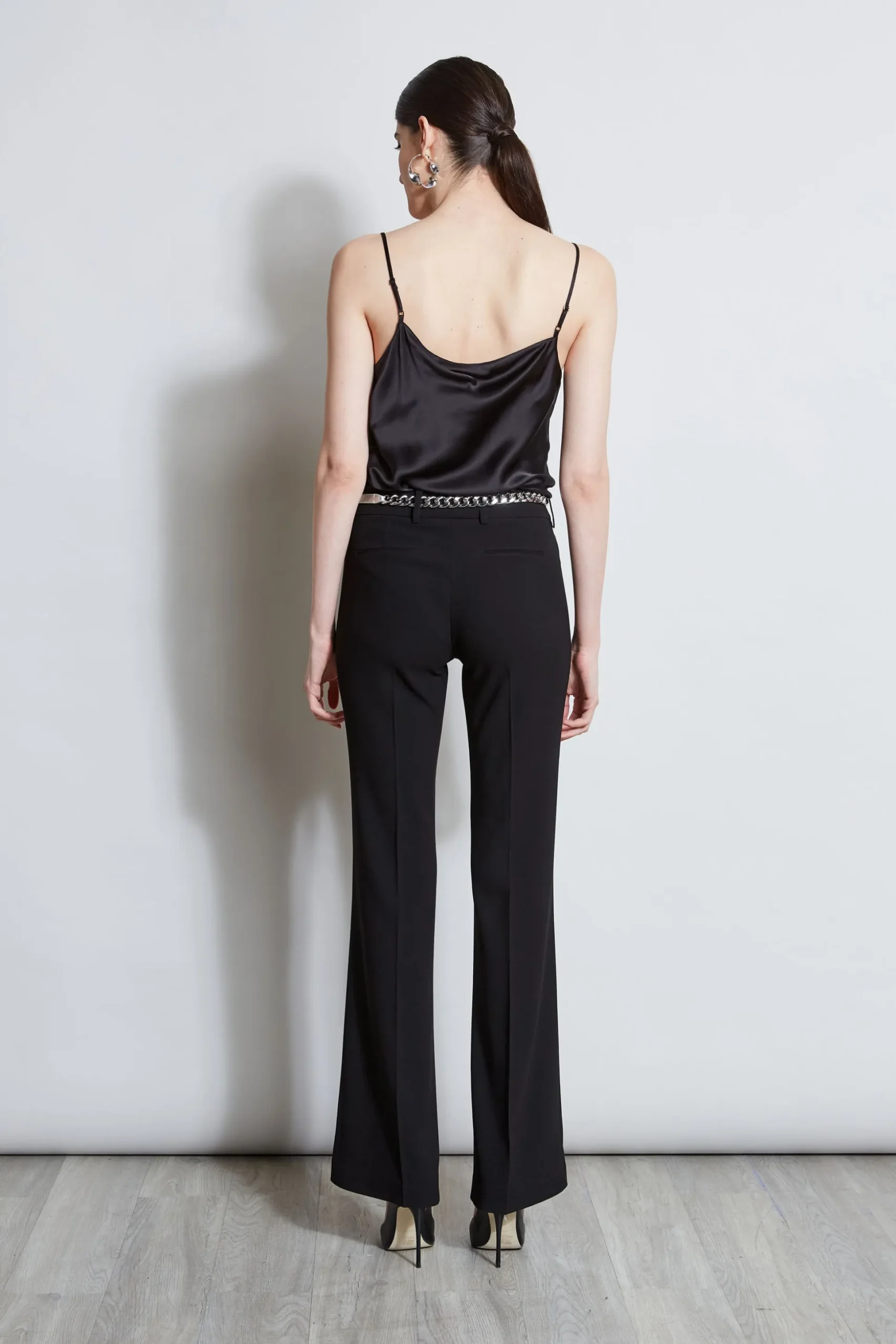 Elie Tahari Bottoms-Fit & Flare Pant BLACK