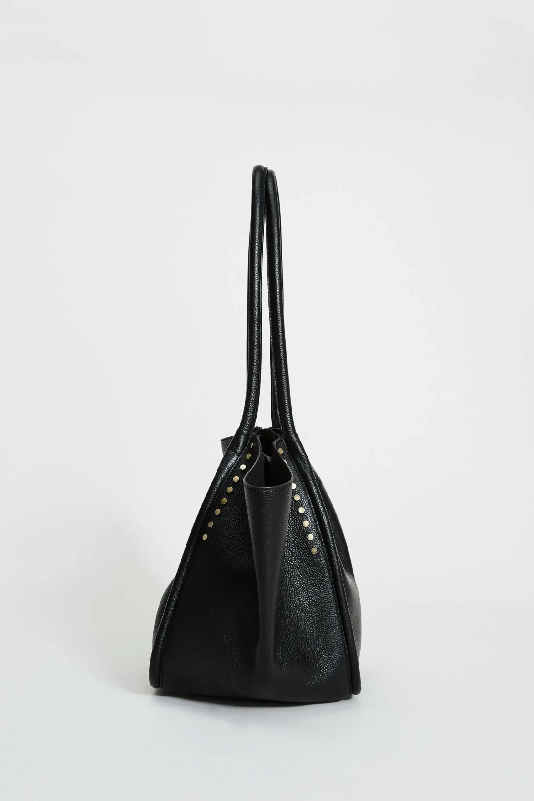 Elie Tahari Fragrance|Sunglasses-Leather Stud Tote BLACK