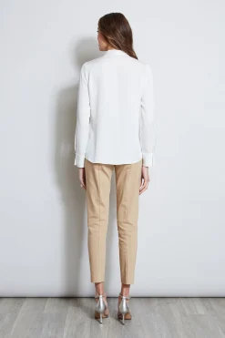 Elie Tahari Tops & Sweaters-Long Sleeve Chain Shirt FRESHPEARL