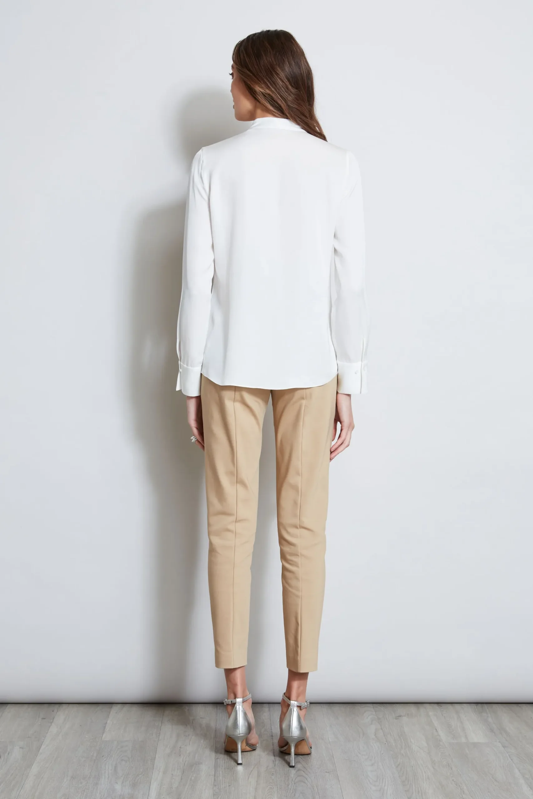 Elie Tahari Tops & Sweaters-Long Sleeve Chain Shirt FRESHPEARL