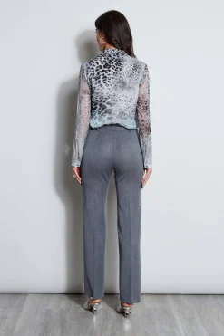 Elie Tahari Bottoms|Suiting-Metallic Cargo Pant METALLICGREY