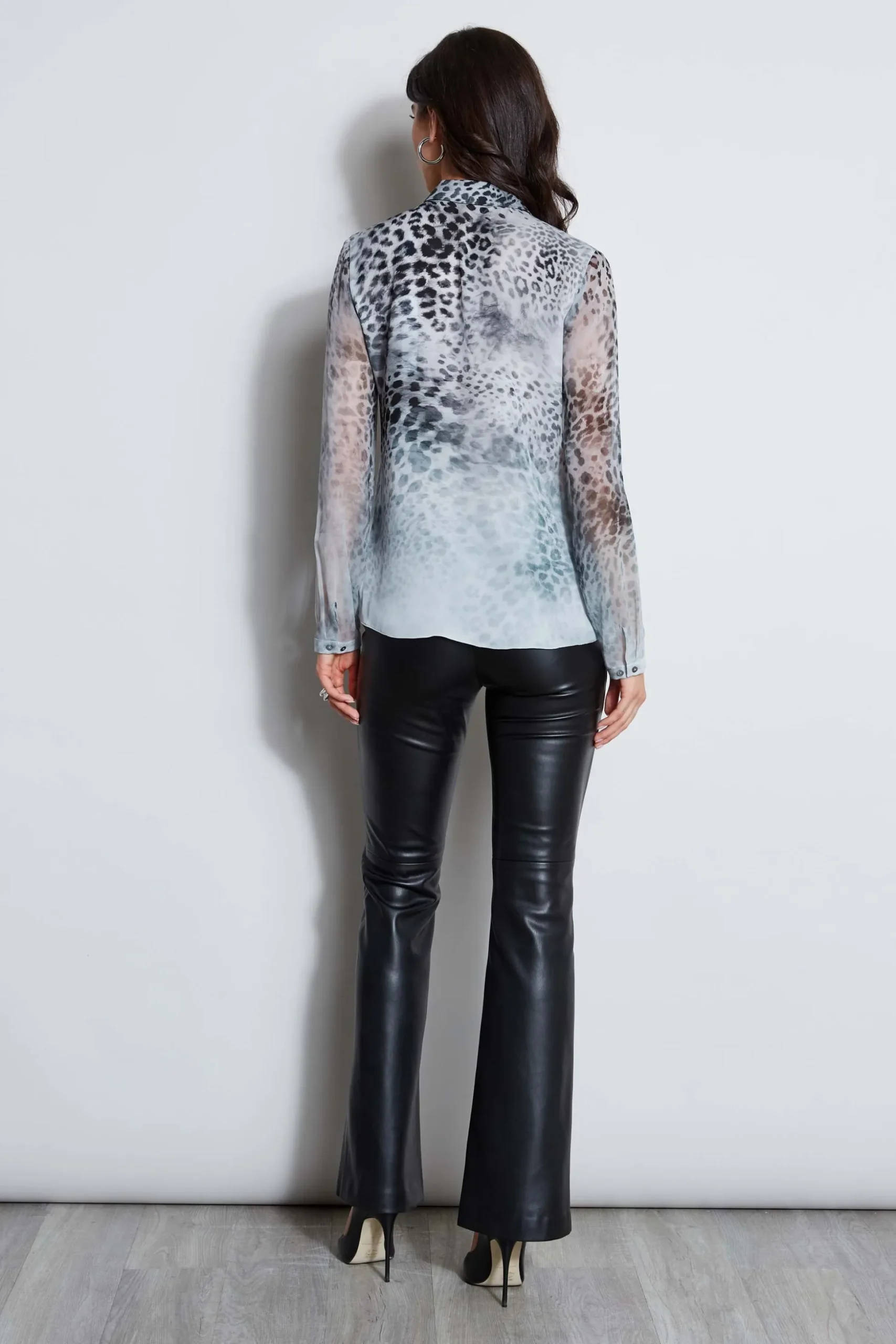 Elie Tahari Tops & Sweaters-Mirage Cheetah Button Down Shirt MULTI