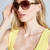 Elie Tahari Fragrance|Gloves-Oversized Sunglasses TokyoTortoise