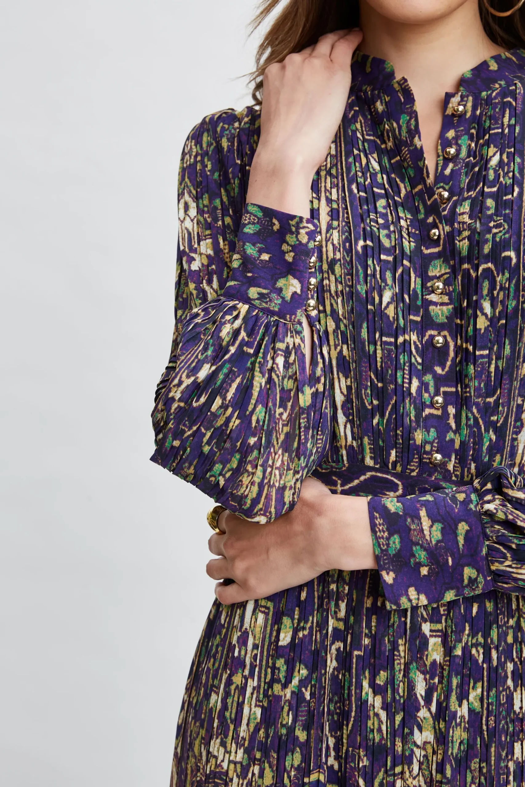 Elie Tahari Dresses & Jumpsuits-Paisley Midi Dress STERLINGPALACEPRINT