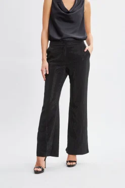 Elie Tahari Bottoms|Suiting-Rhinestone Embellished Pants Noir