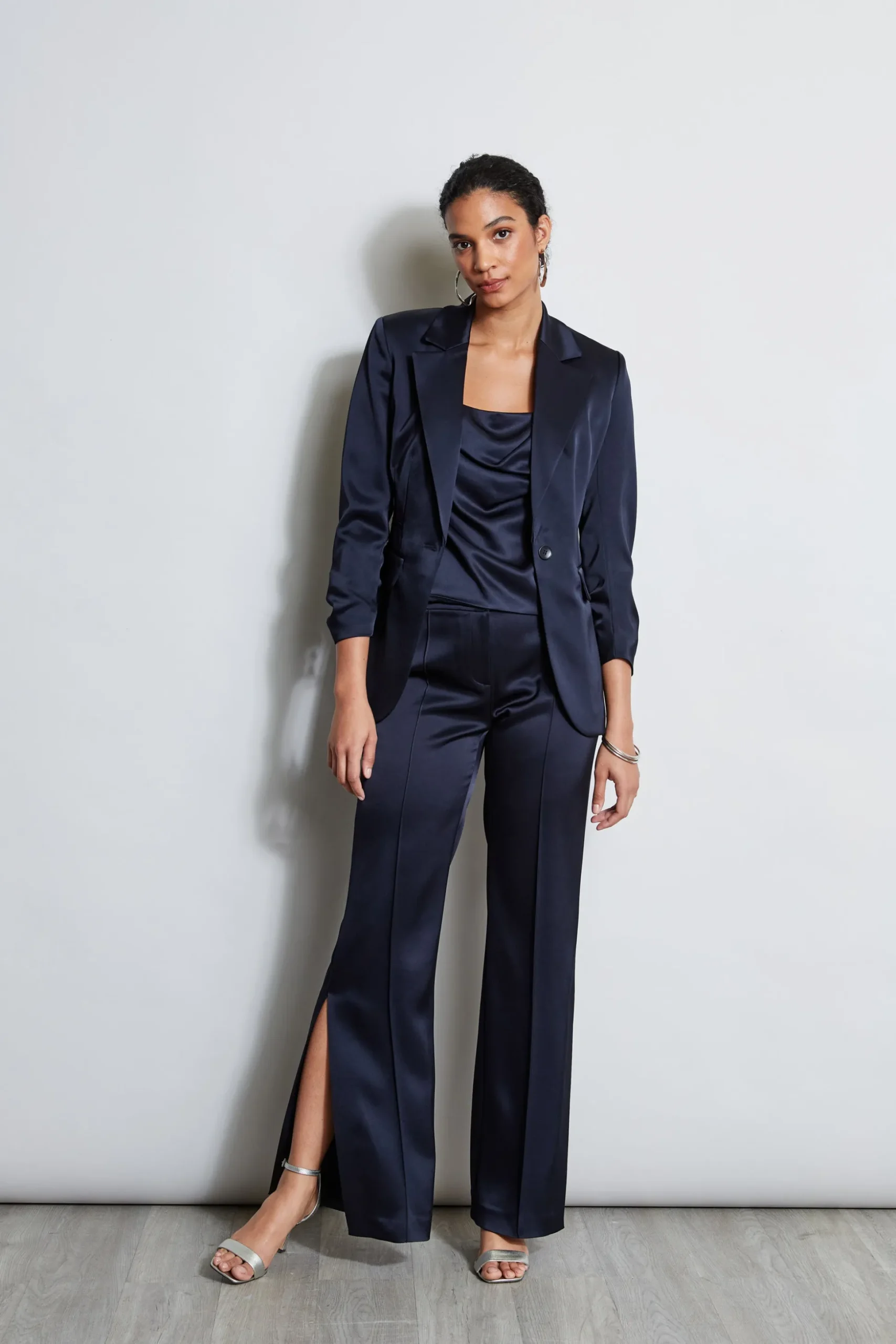 Elie Tahari Tops & Sweaters-Satin Cowl Cami STARGAZER