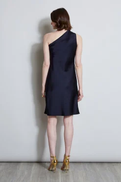 Elie Tahari Dresses & Jumpsuits|Short Dresses-Satin Scarf Dress STARGAZER