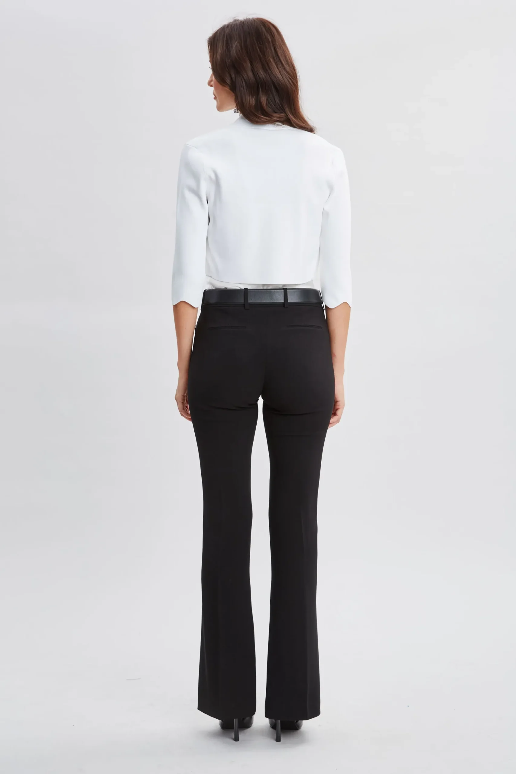 Elie Tahari Tops & Sweaters-Scallop Cardigan PEARL