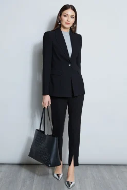 Elie Tahari Jackets & Blazers-Single Button Blazer BLACK