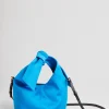 Elie Tahari Fragrance|Gloves-Small Satin Knot Handbag PERSIANBLUE