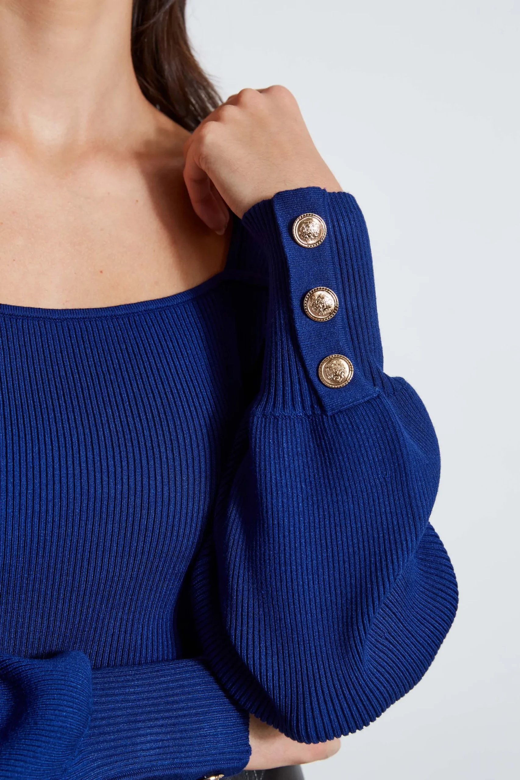 Elie Tahari Tops & Sweaters-Square Neck Sweater TWILIGHT