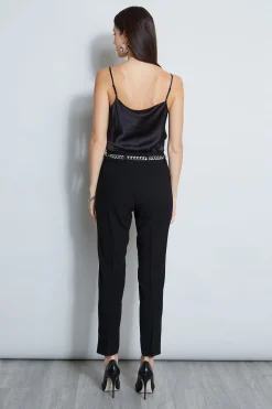Elie Tahari Tops & Sweaters-Stretch Silk Satin Cami BLACK