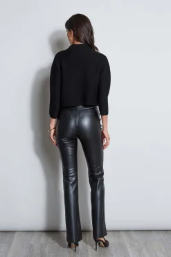 Elie Tahari Tops & Sweaters|Suiting-Two Button Wool Sweater BLACK