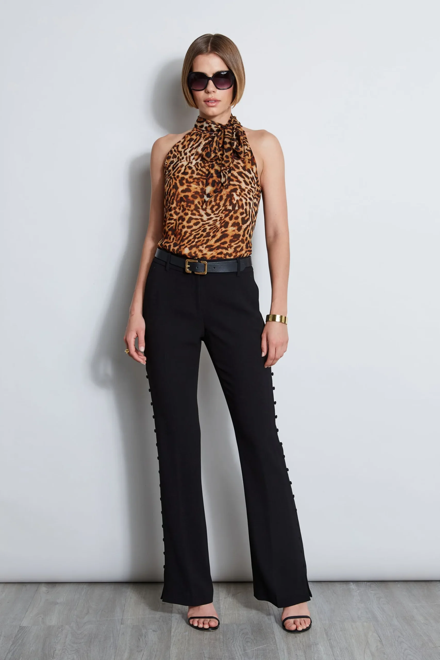Elie Tahari Tops & Sweaters-Wildcat Halter Top MULTI