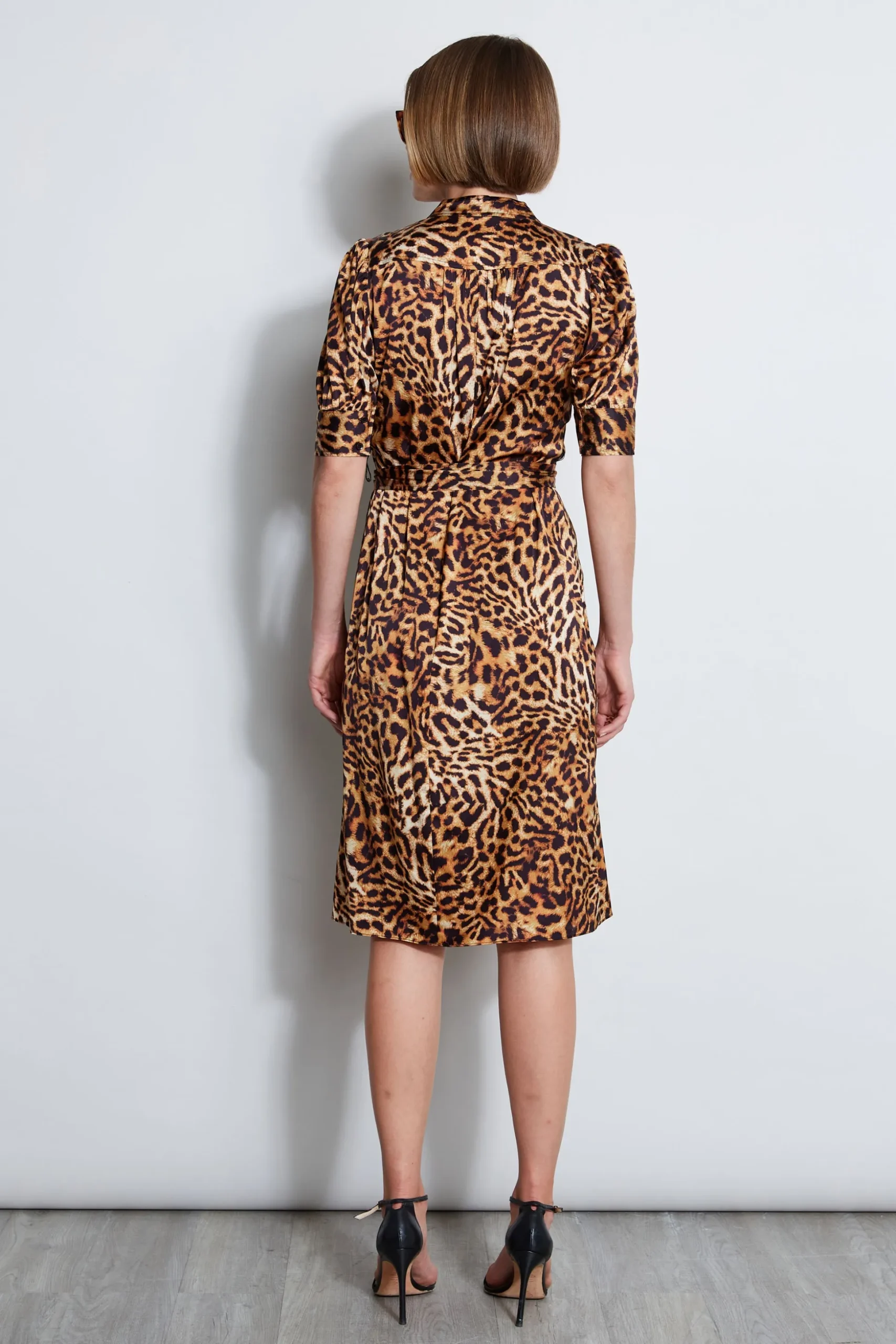 Elie Tahari Dresses & Jumpsuits|Short Sleeve Dresses-Wildcat Shirt Dress MULTI